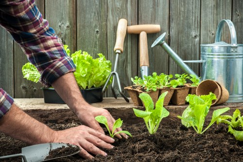 Charity reuse partnerships for garden items and materials