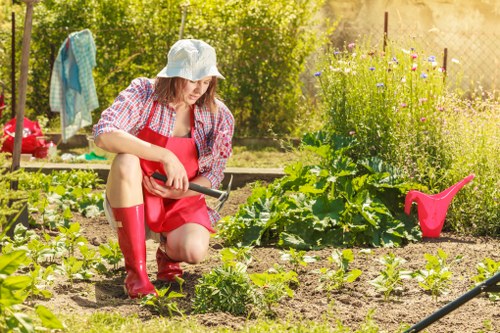 Responsible recycling and sustainability for Ponders End gardens
